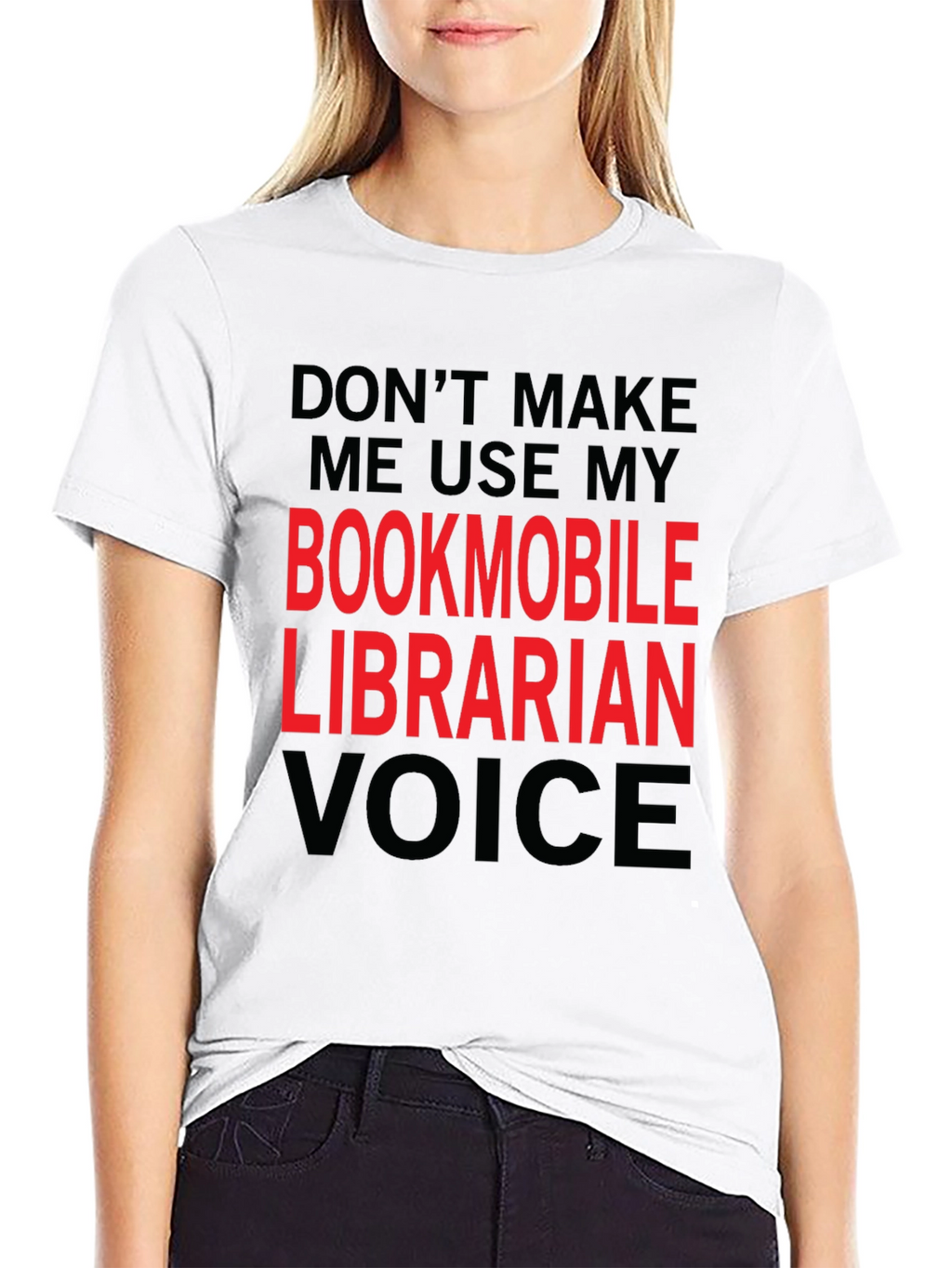 Bookmobile Librarian Voice T-Shirt