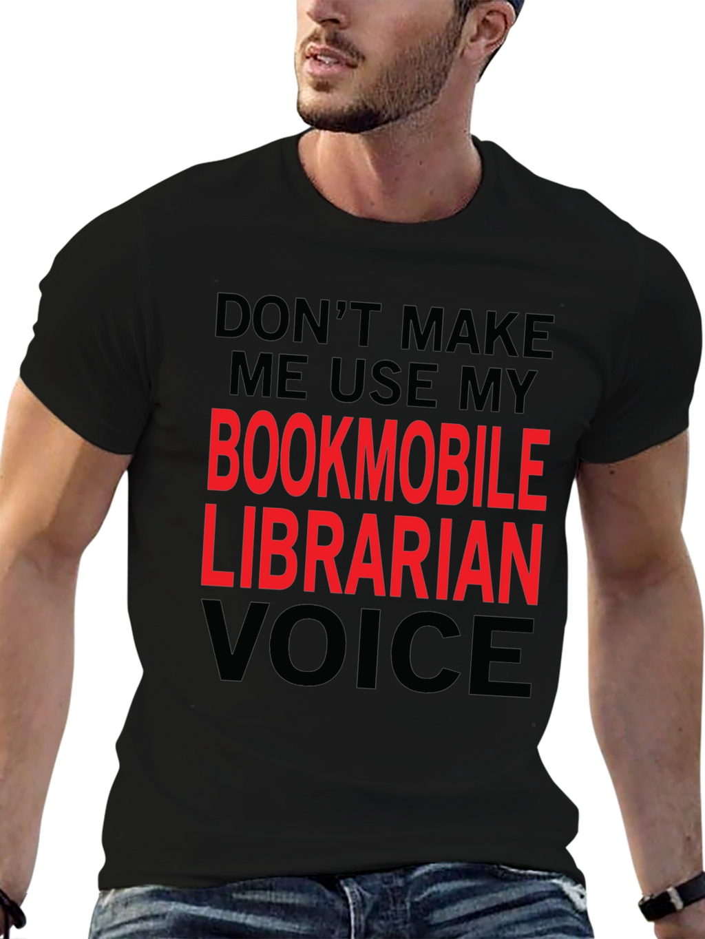Bookmobile Librarian Voice T-Shirt