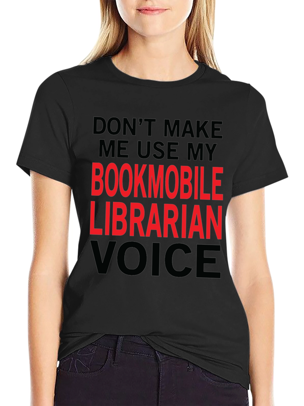 Bookmobile Librarian Voice T-Shirt