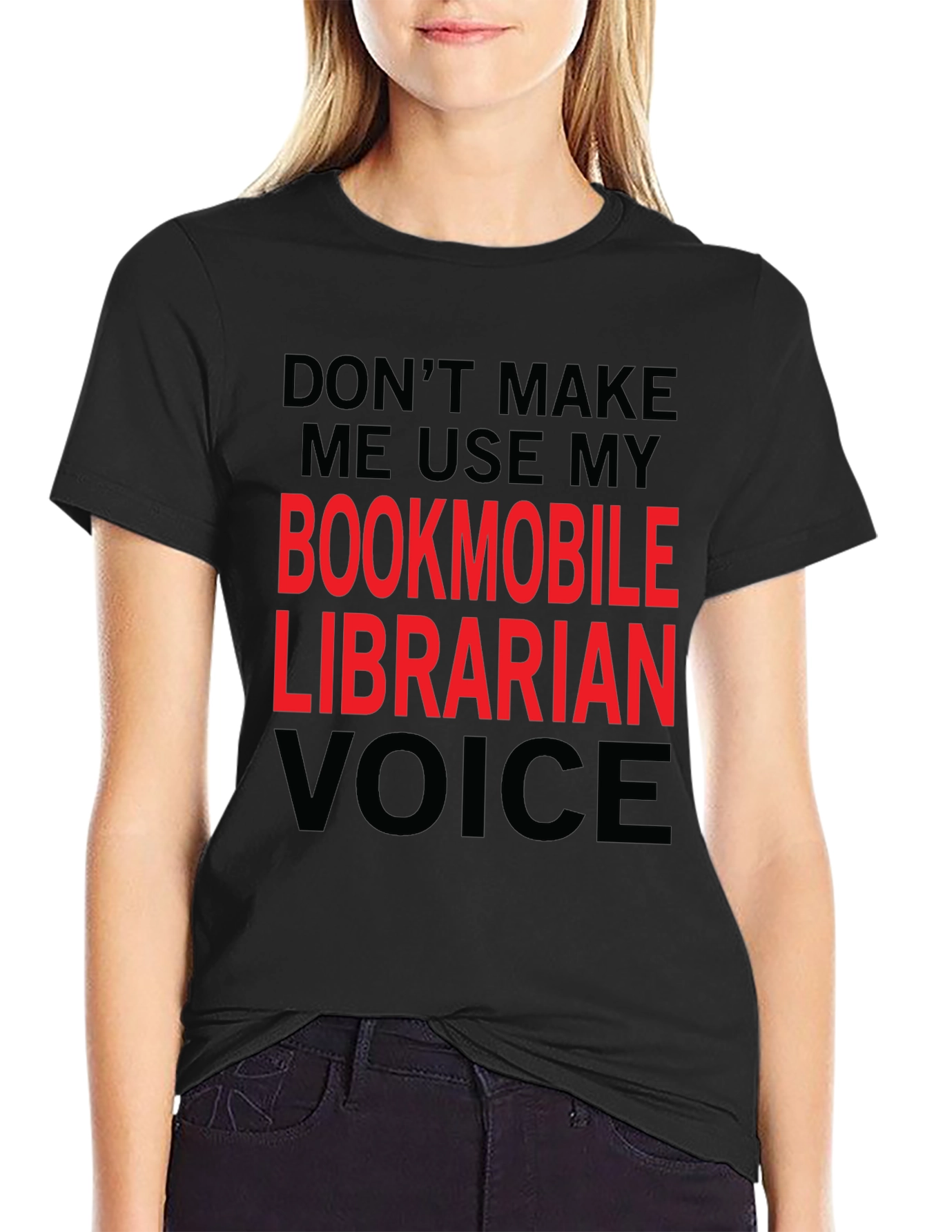 Bookmobile Librarian Voice T-Shirt