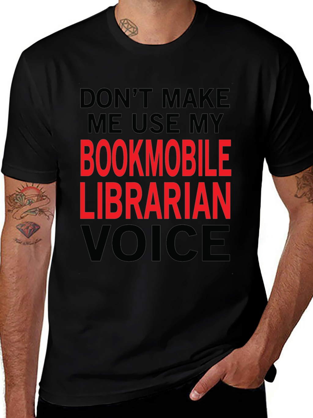 Bookmobile Librarian Voice T-Shirt
