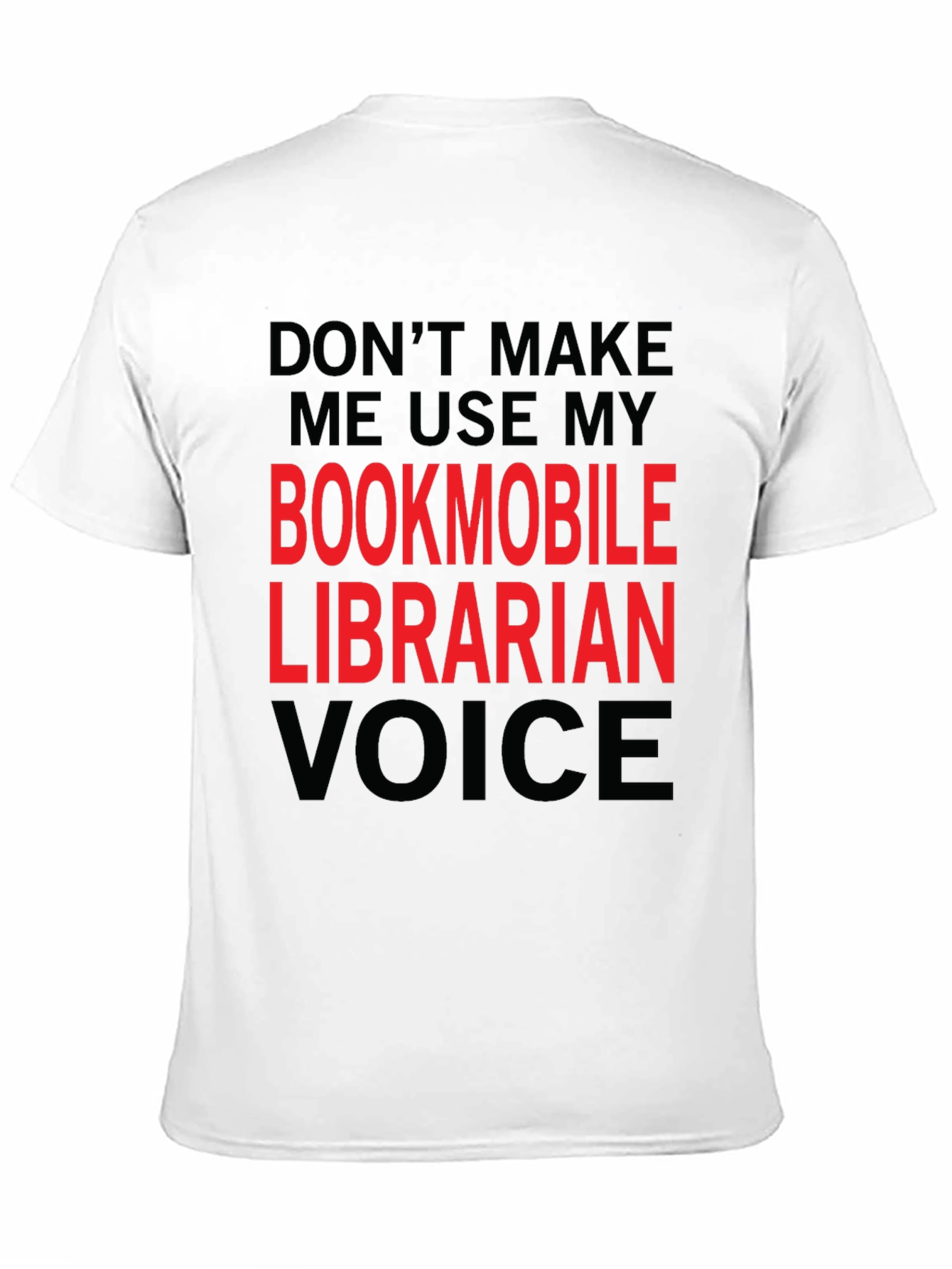 Bookmobile Librarian Voice T-Shirt