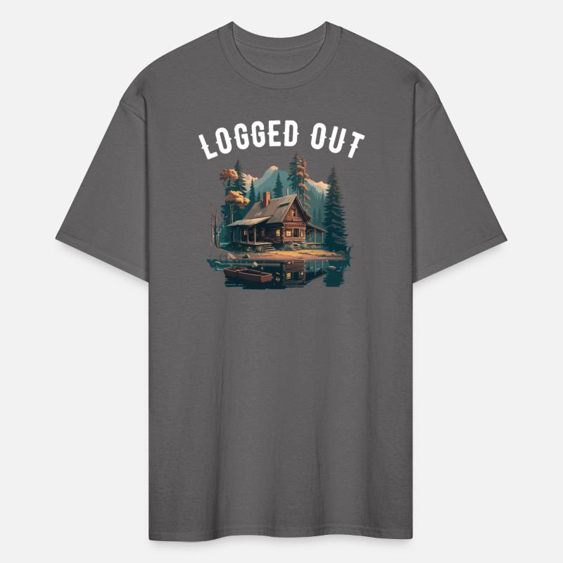 Logged Out camping Cabin Mountain Logged Out