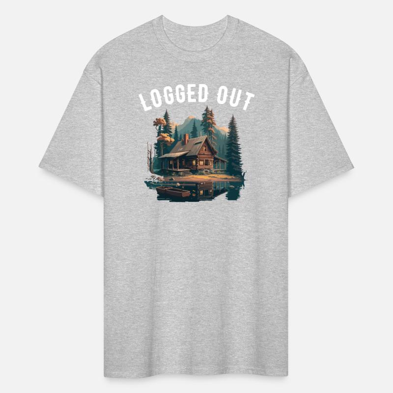 Logged Out camping Cabin Mountain Logged Out