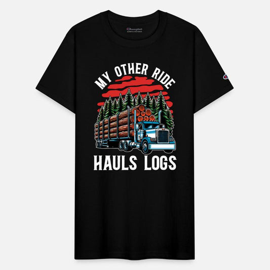 Logging My Other Ride Hauls Logs Arborist Logger