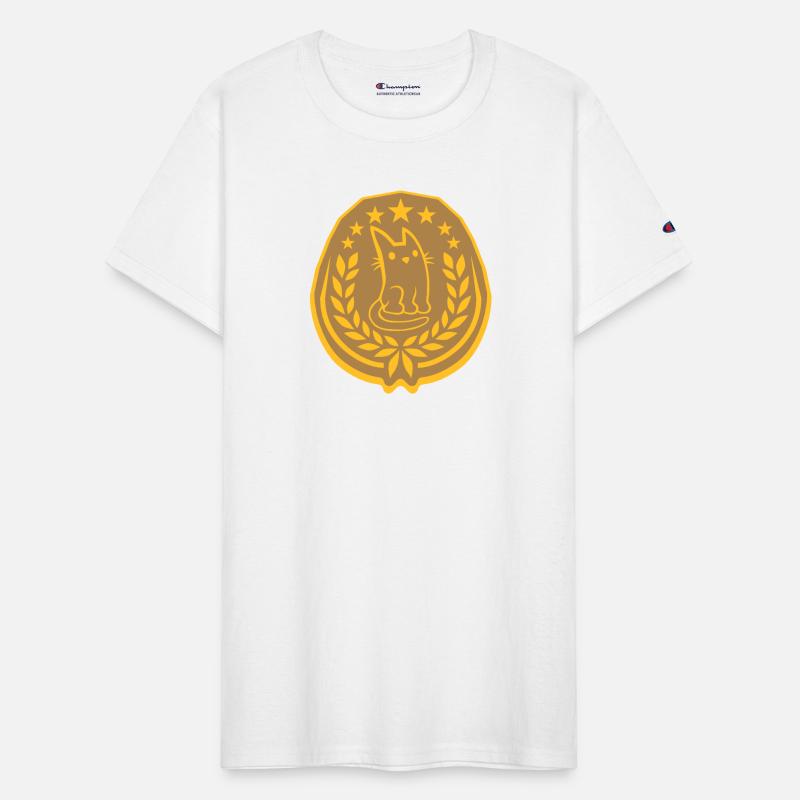 Logo Laurel Wreath Cat