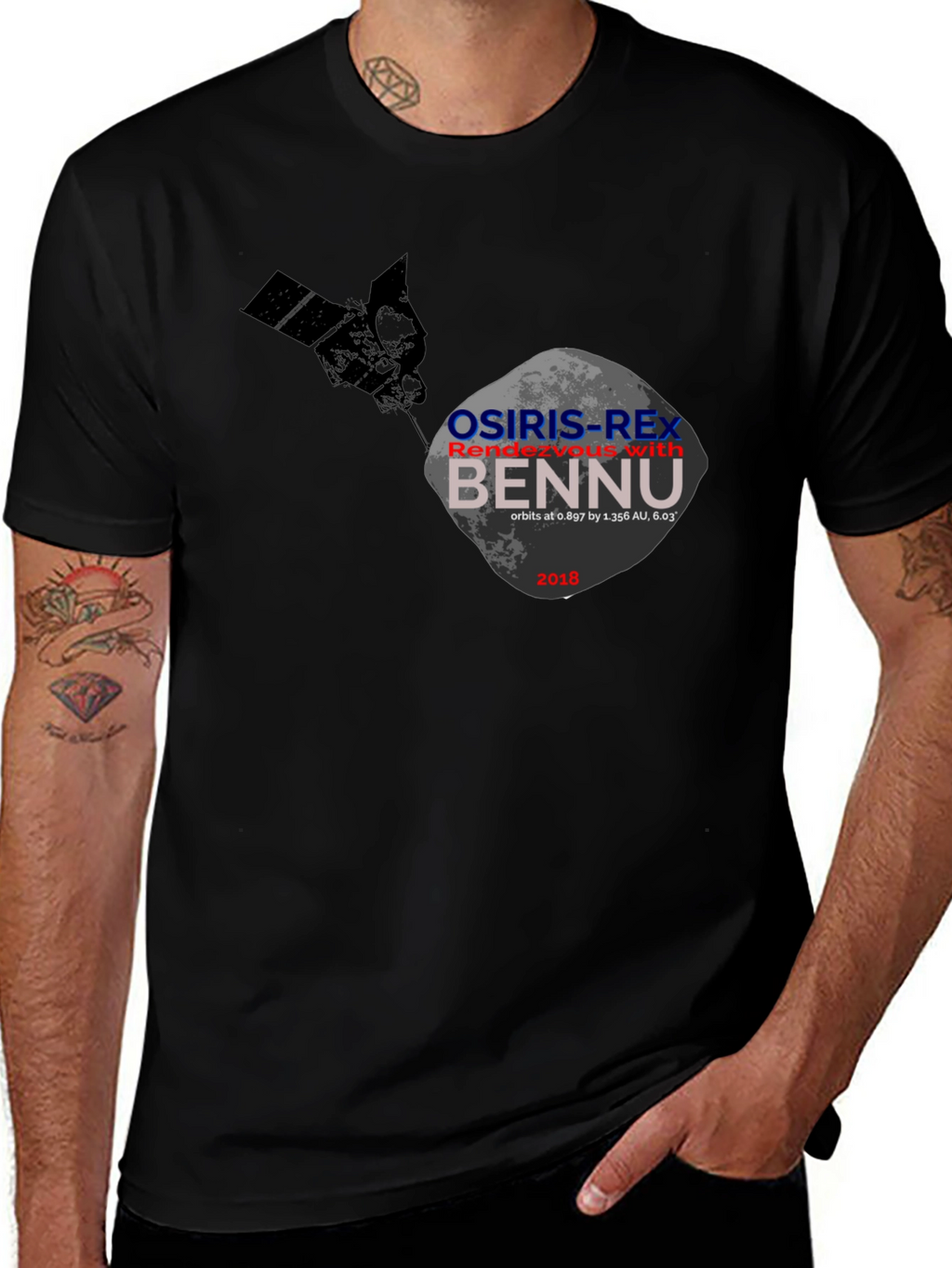 OSIRIS-REX Bennu Mission Graphic T-Shirt