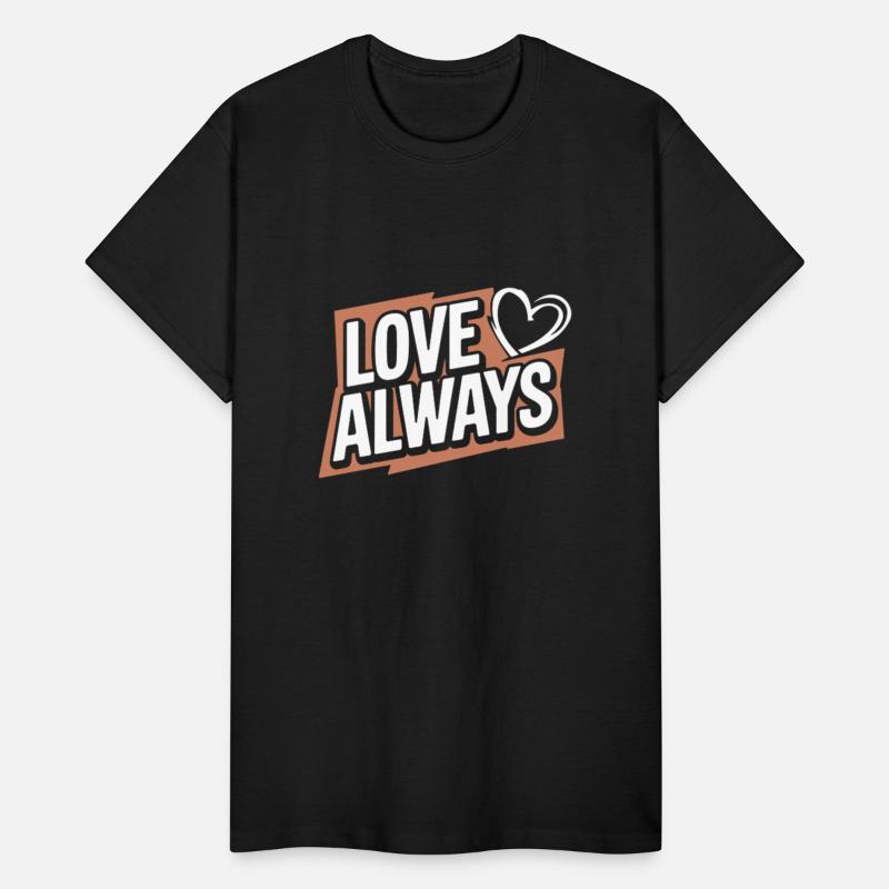 Love Always - Bold Typography with Heart