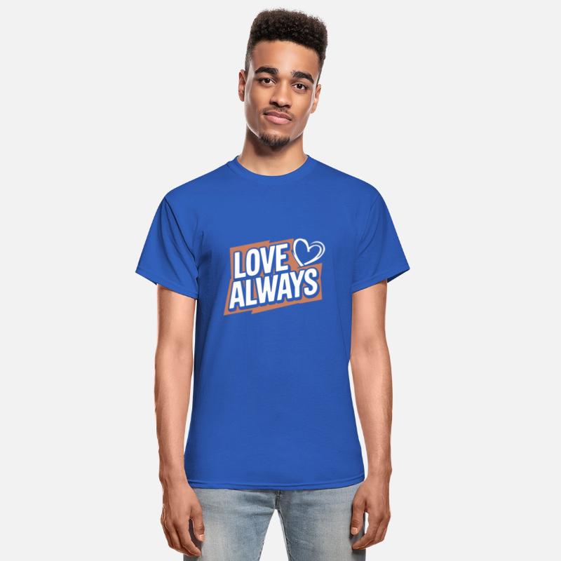 Love Always - Bold Typography with Heart