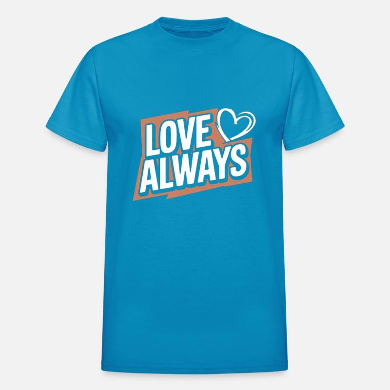 Love Always - Bold Typography with Heart