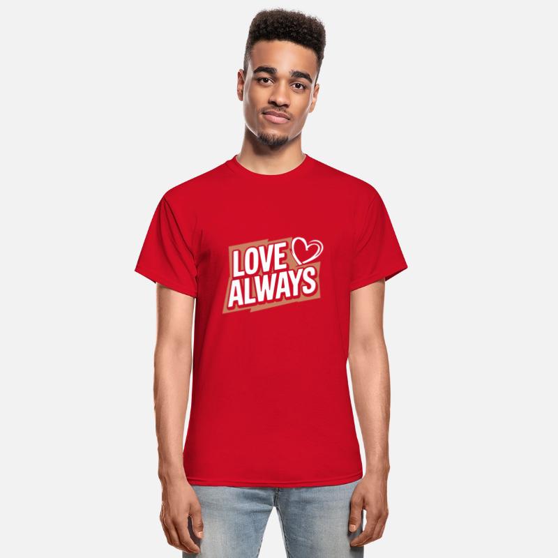 Love Always - Bold Typography with Heart