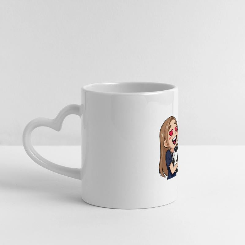 Love for soccer kawaii anime design