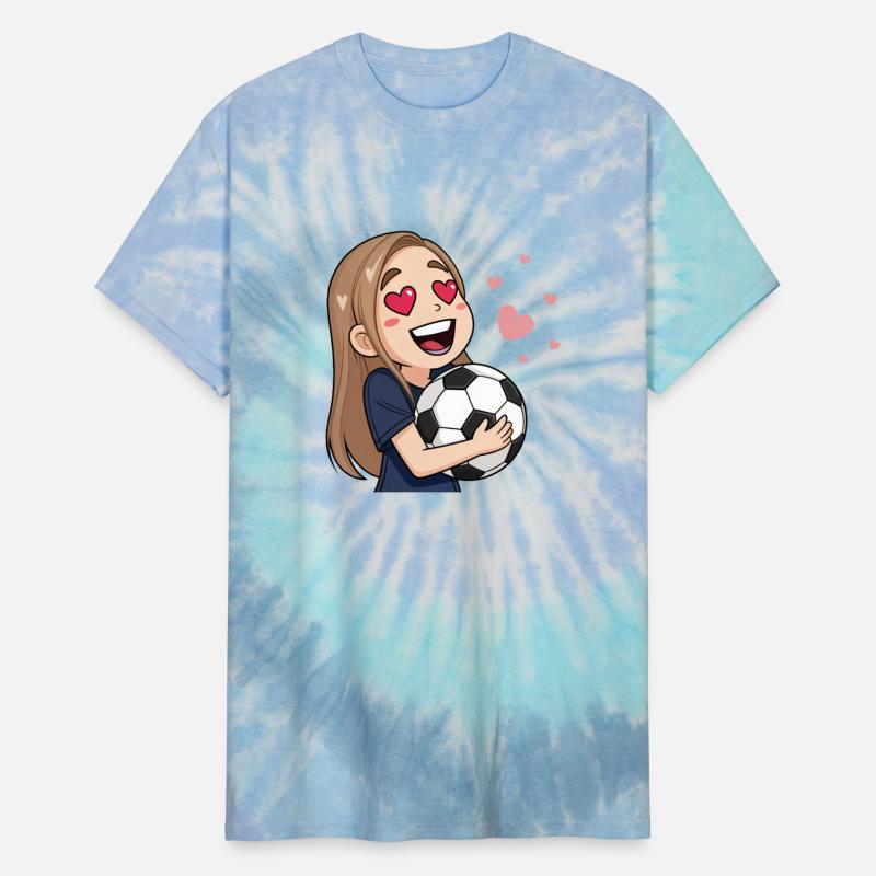 Love for soccer kawaii anime design