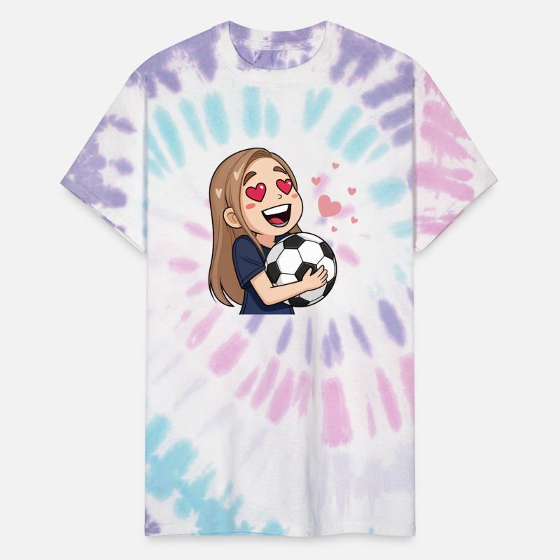 Love for soccer kawaii anime design
