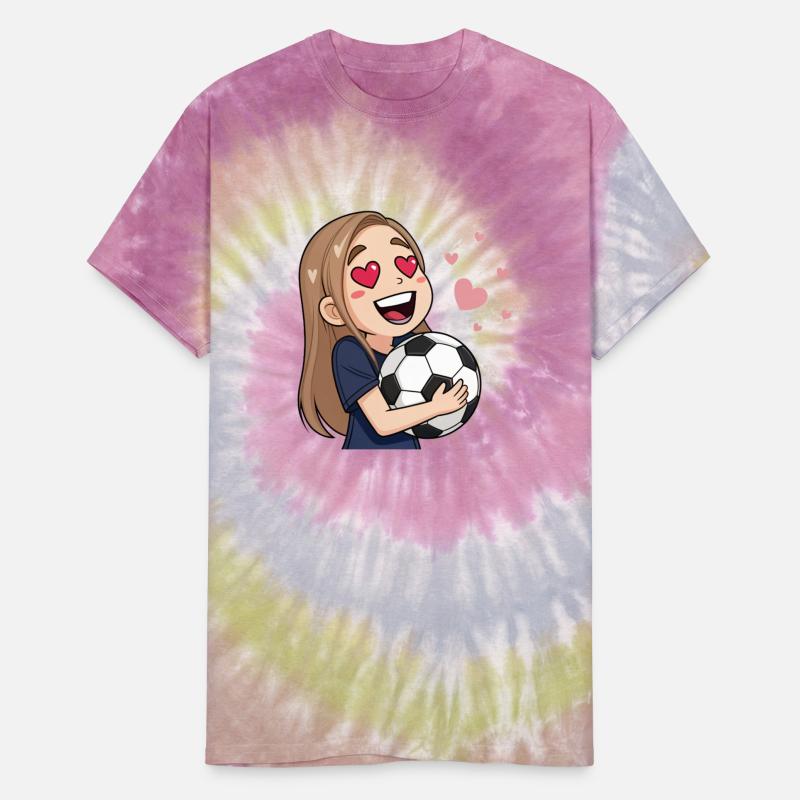 Love for soccer kawaii anime design