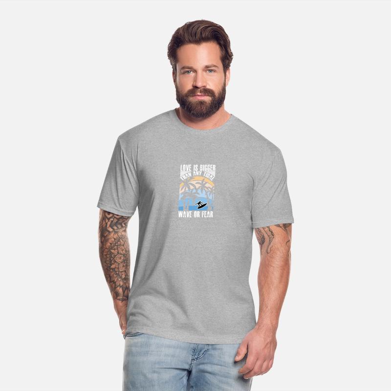 love is biger than anything, wave or fear