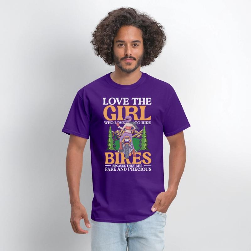 Love The Girl Who Love To Ride Bikes Rare Precious