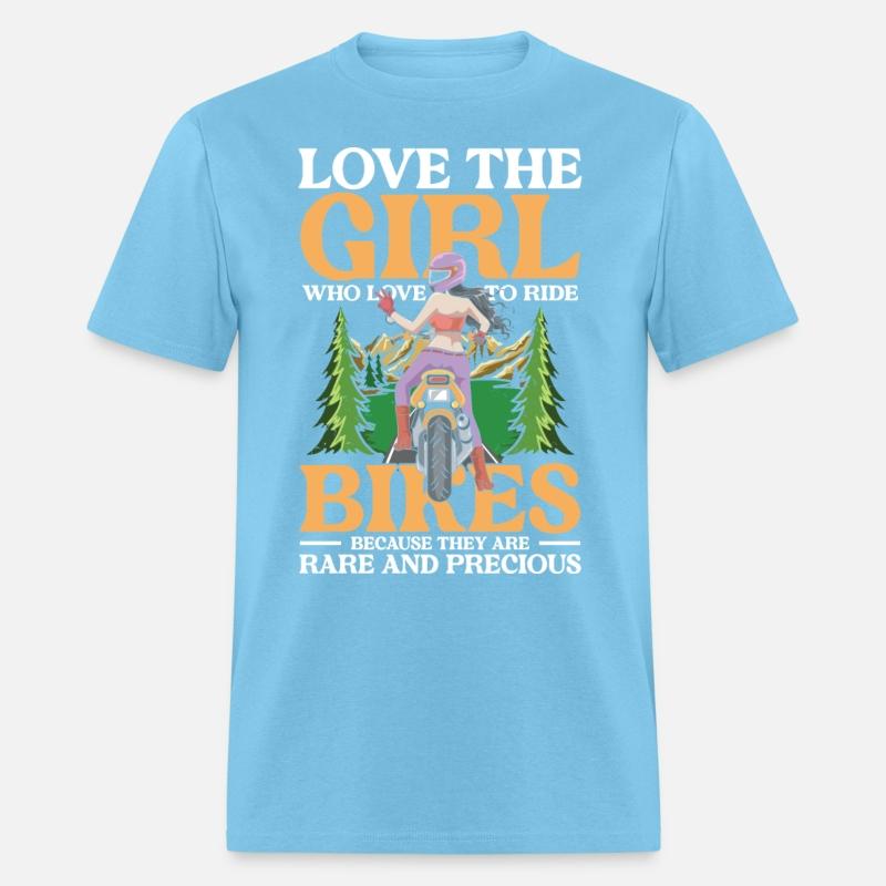 Love The Girl Who Love To Ride Bikes Rare Precious