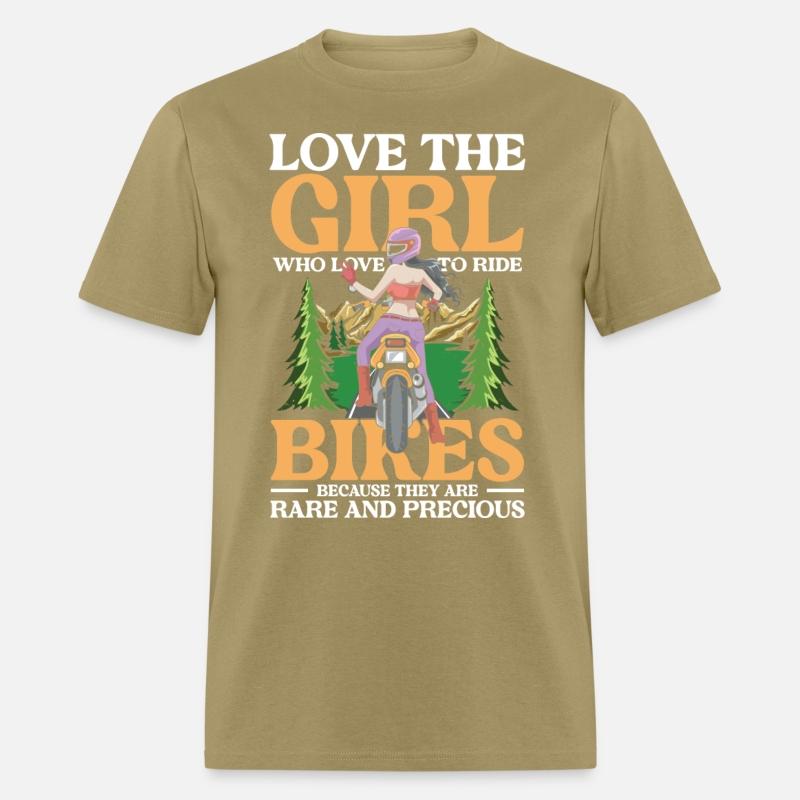 Love The Girl Who Love To Ride Bikes Rare Precious