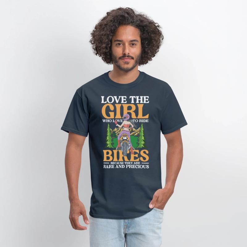Love The Girl Who Love To Ride Bikes Rare Precious