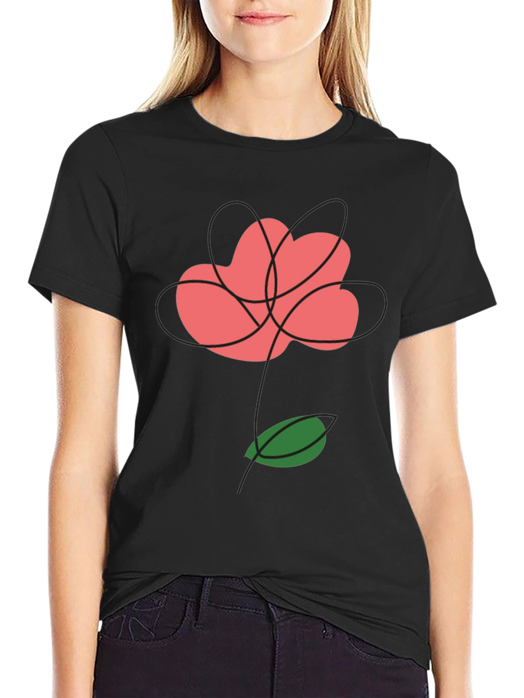 Floral Graphic Print T-Shirt
