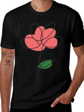 Floral Graphic Print T-Shirt