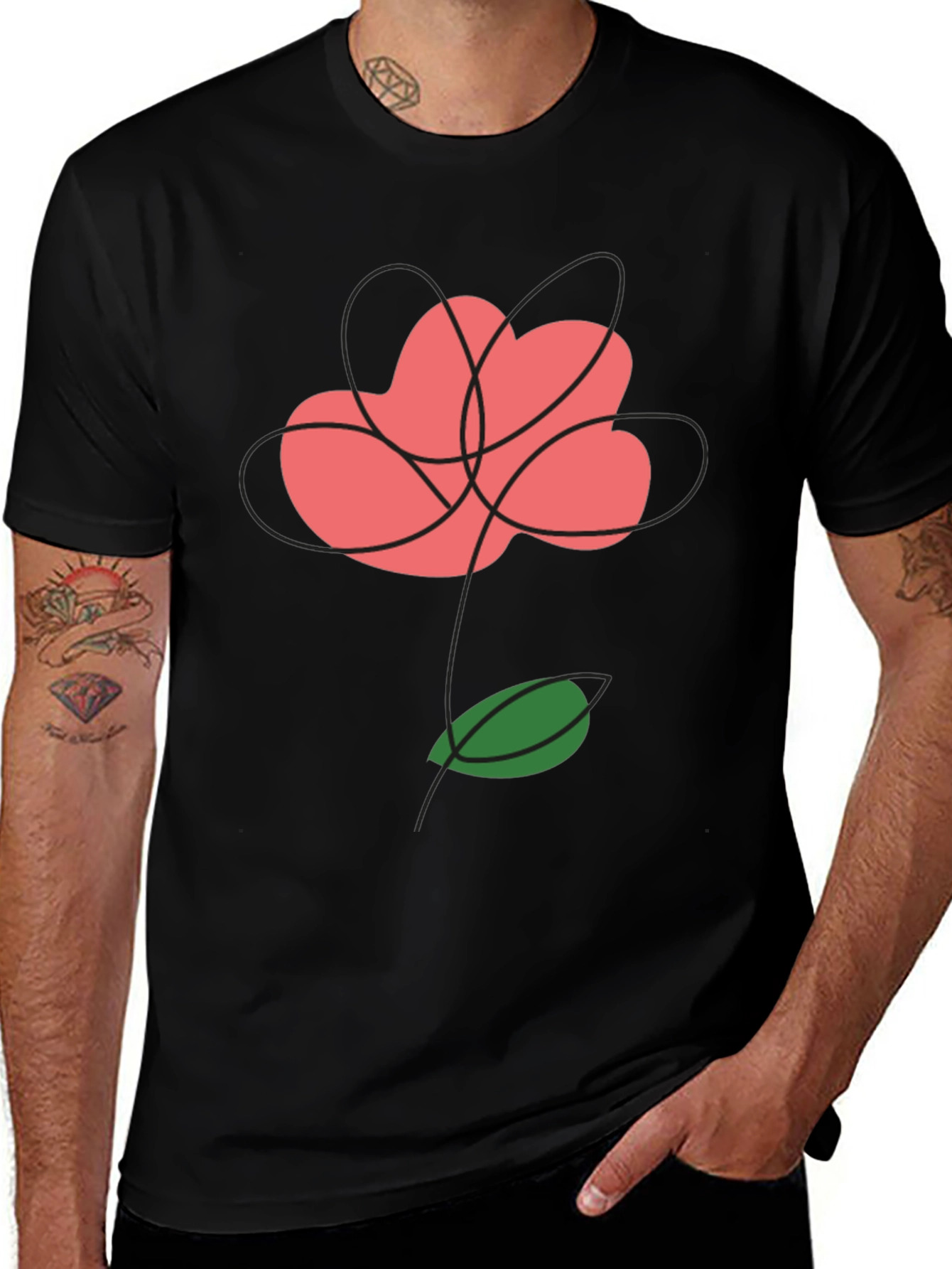 Floral Graphic Print T-Shirt