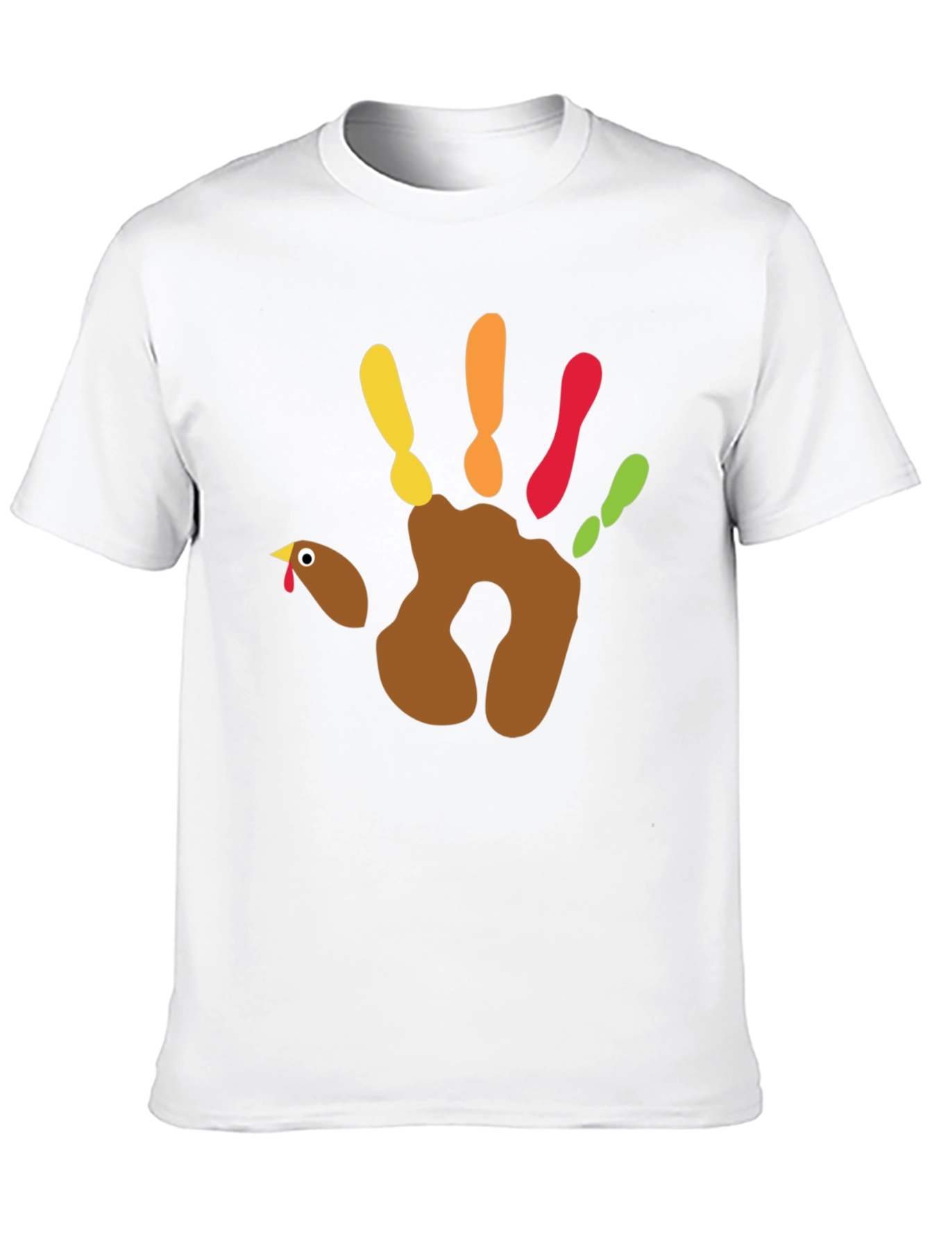 Thanksgiving Turkey Handprint T-Shirt