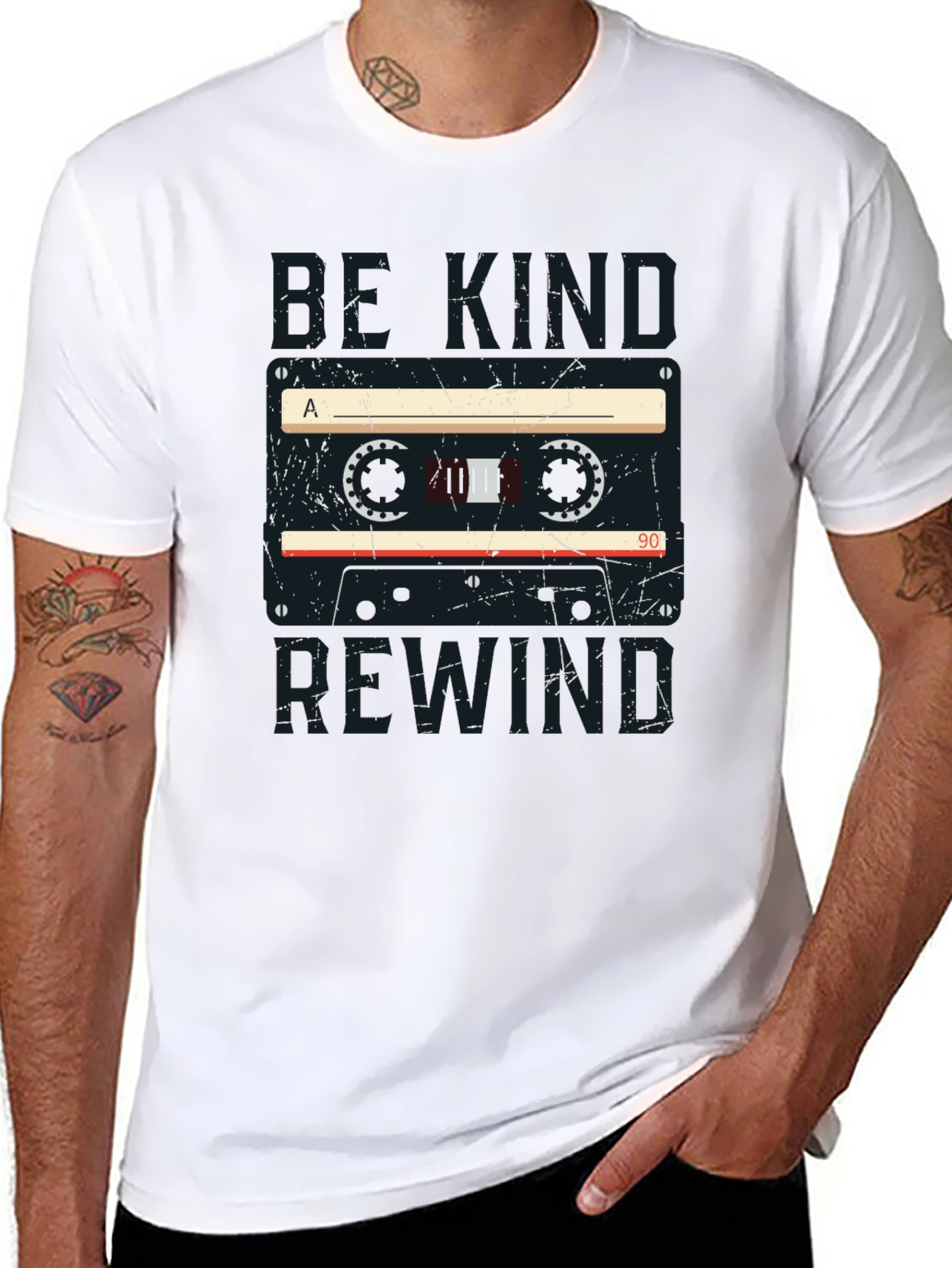 Be Kind Rewind Cassette Tape T-Shirt