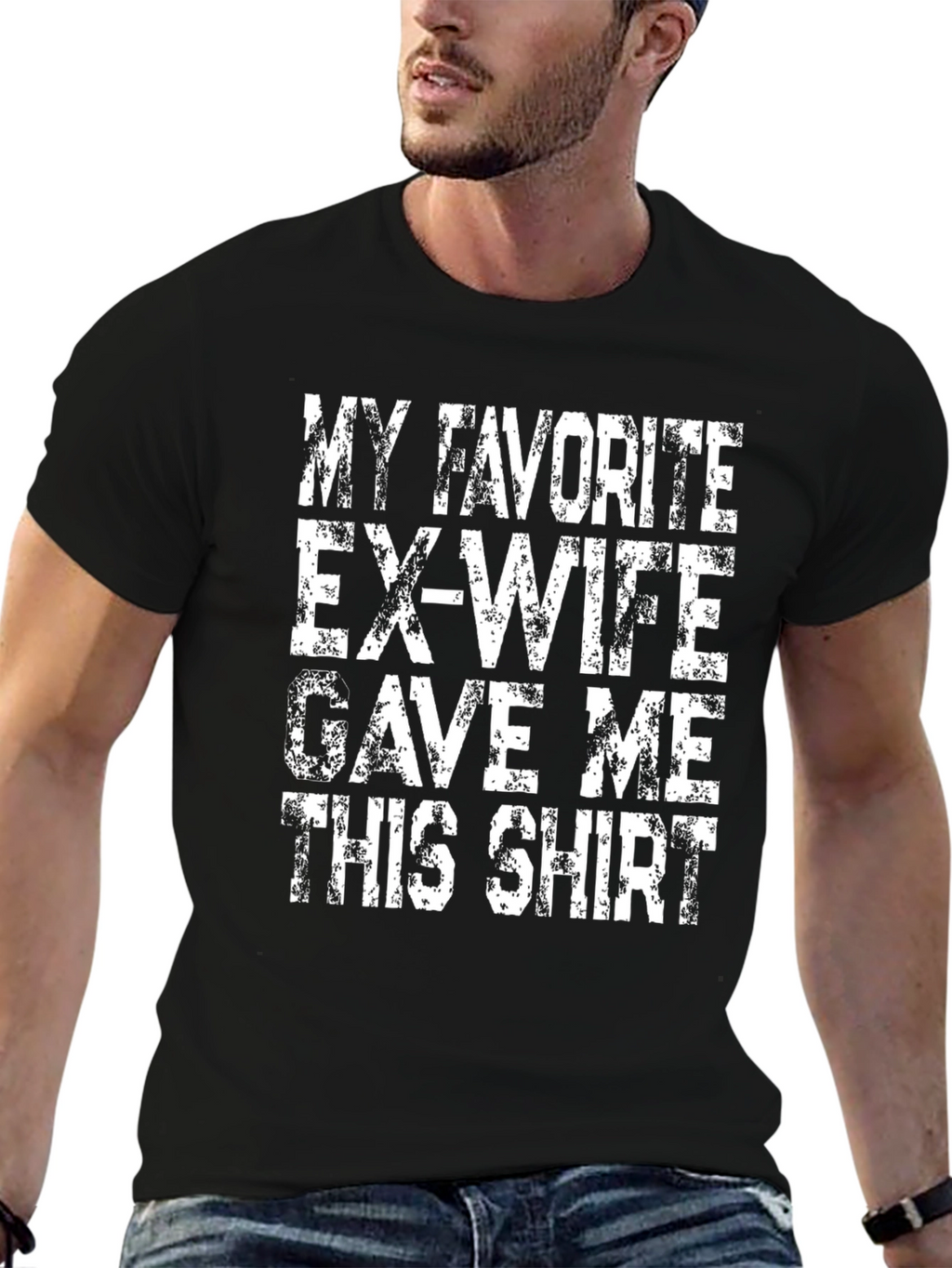 Funny Ex-Wife T-Shirt - Novelty Gift Idea