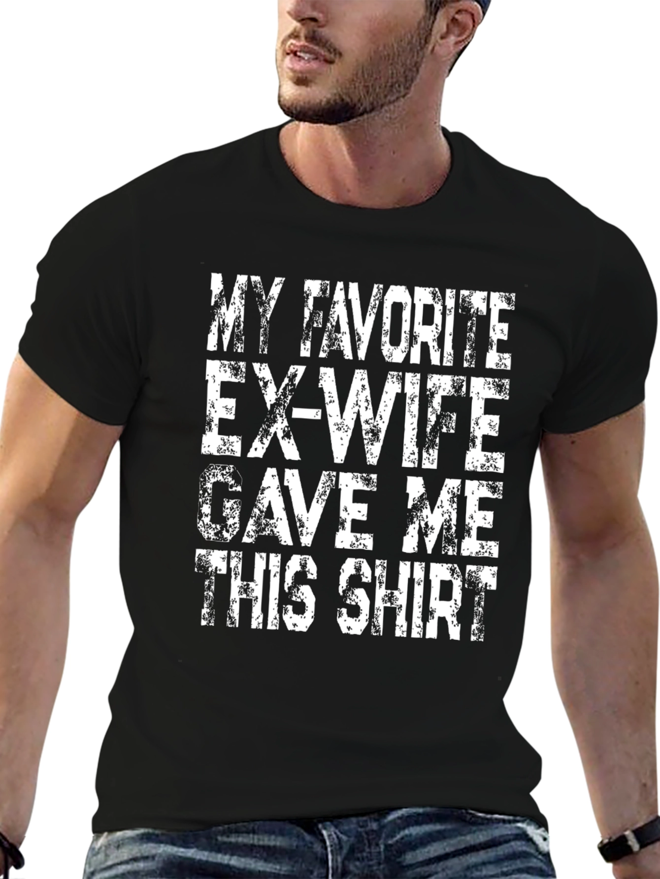 Funny Ex-Wife T-Shirt - Novelty Gift Idea