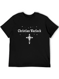 Christian Warlock Graphic T-Shirt - Black