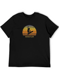 Whistler Sunset Snowboarder Graphic Tee