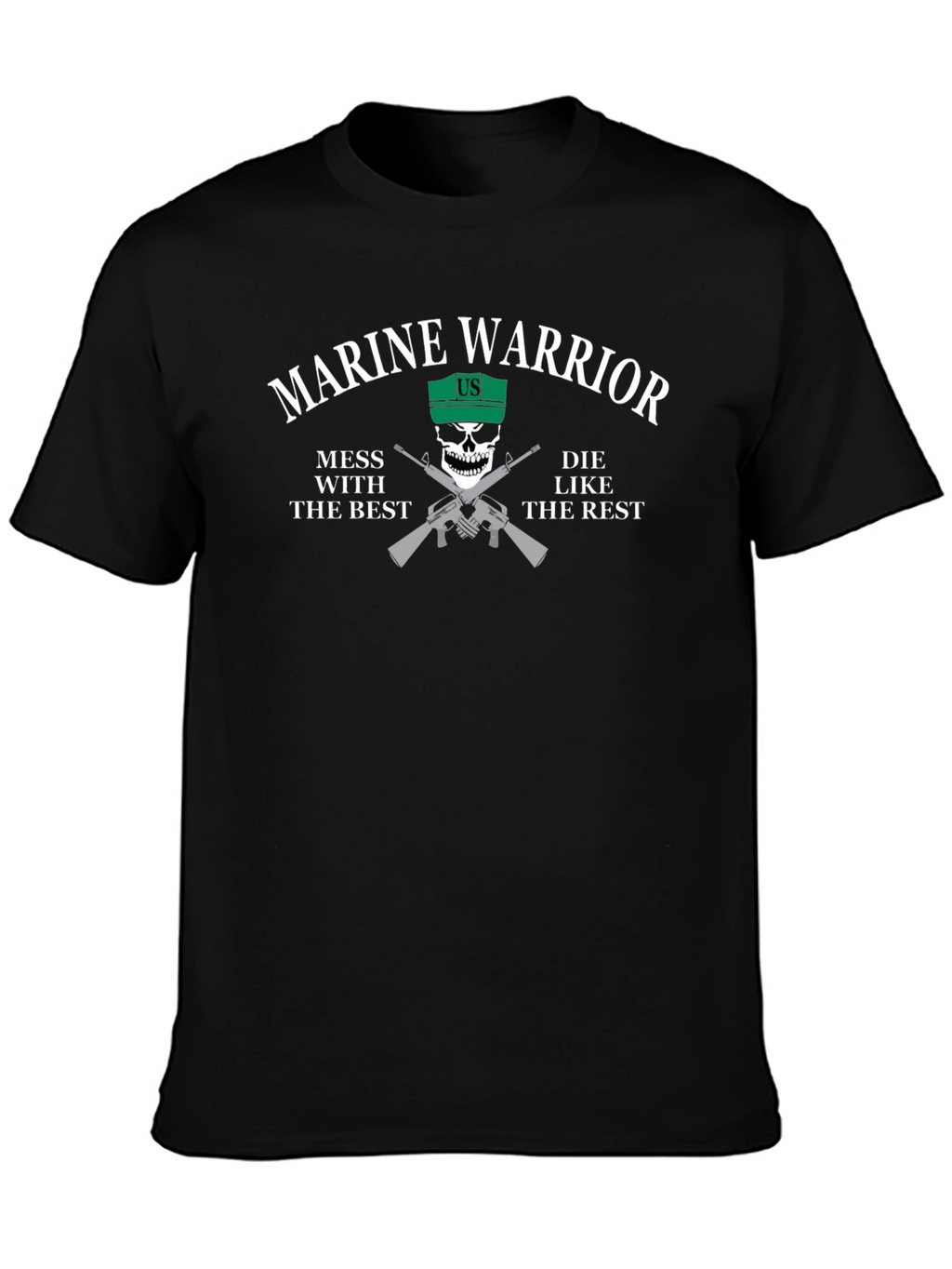 Marine Warrior Graphic T-Shirt
