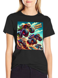 Turbo Thrills Monster Truck Graphic Tee