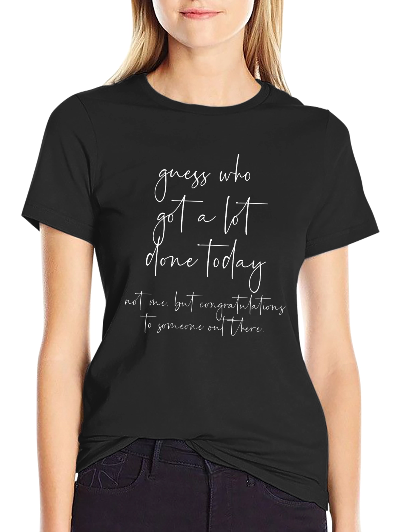 Guess Who T-Shirt - Funny Sarcastic Tee