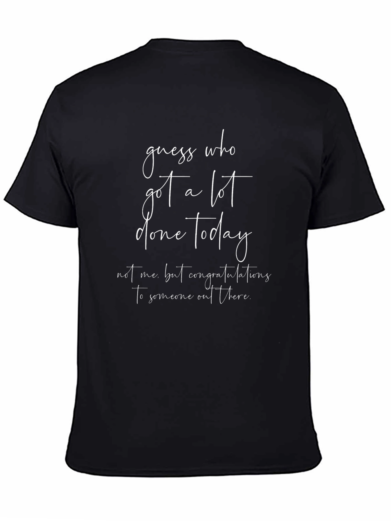 Guess Who T-Shirt - Funny Sarcastic Tee