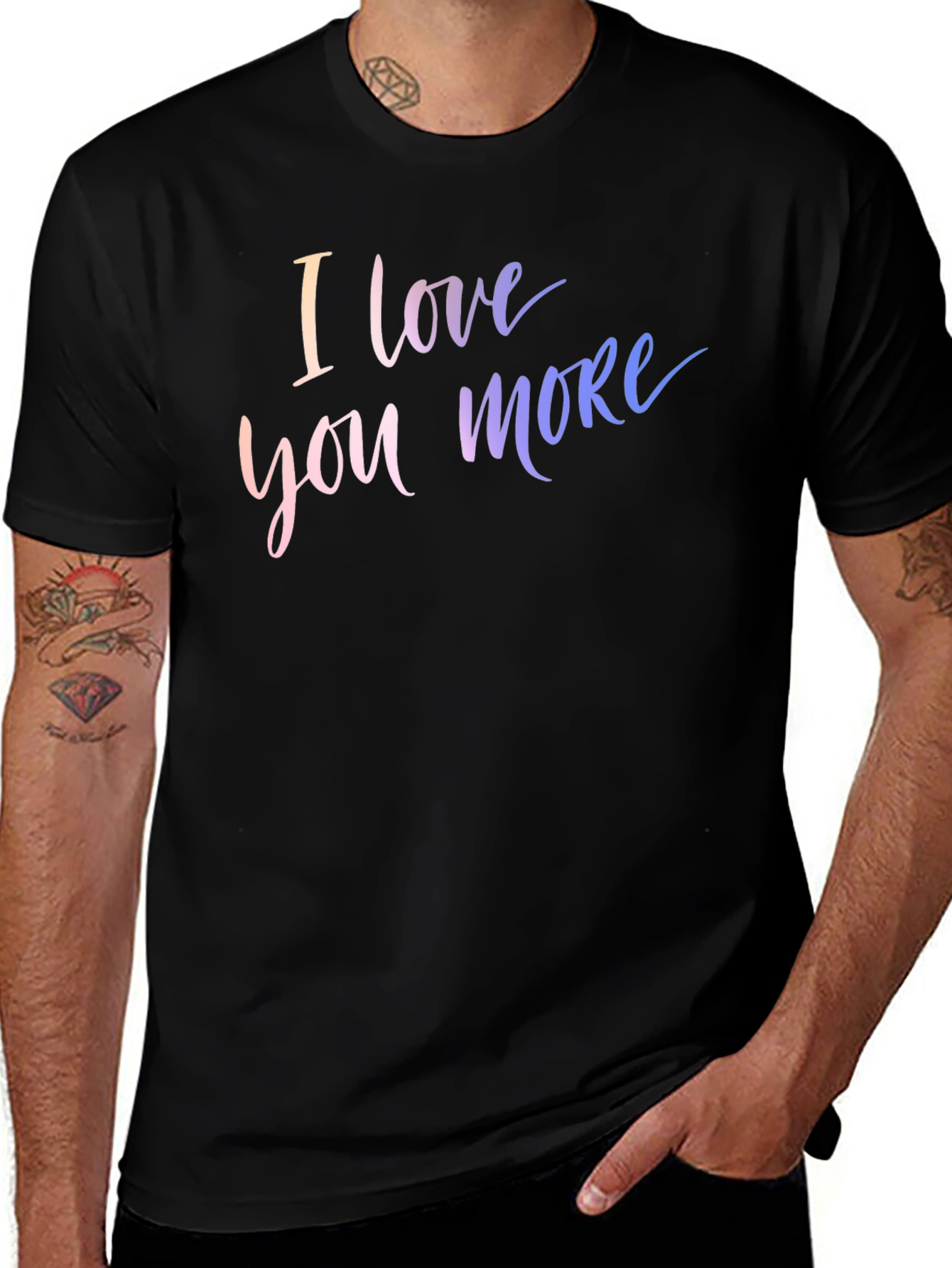 I Love You More Graphic Tee