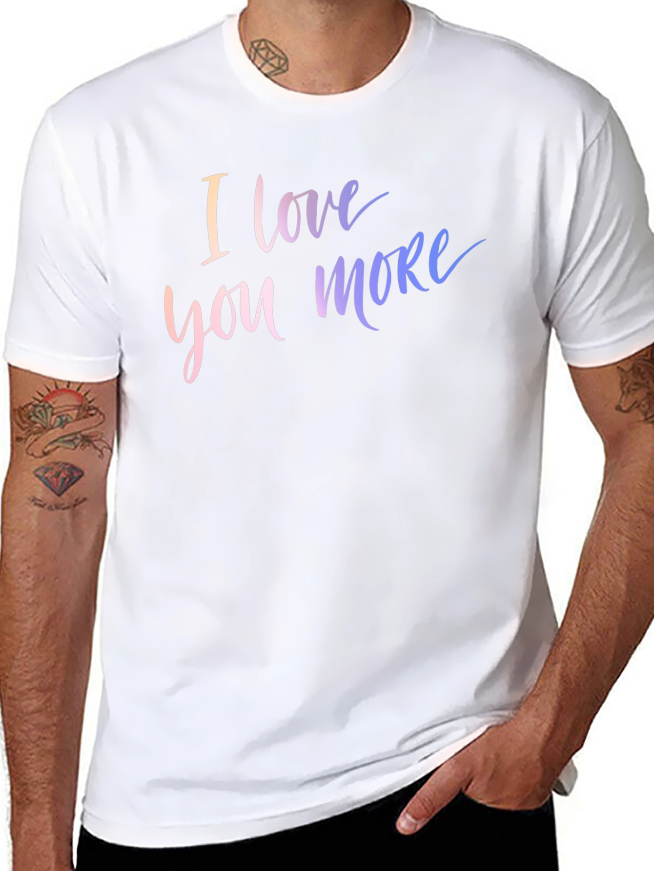 I Love You More Graphic Tee