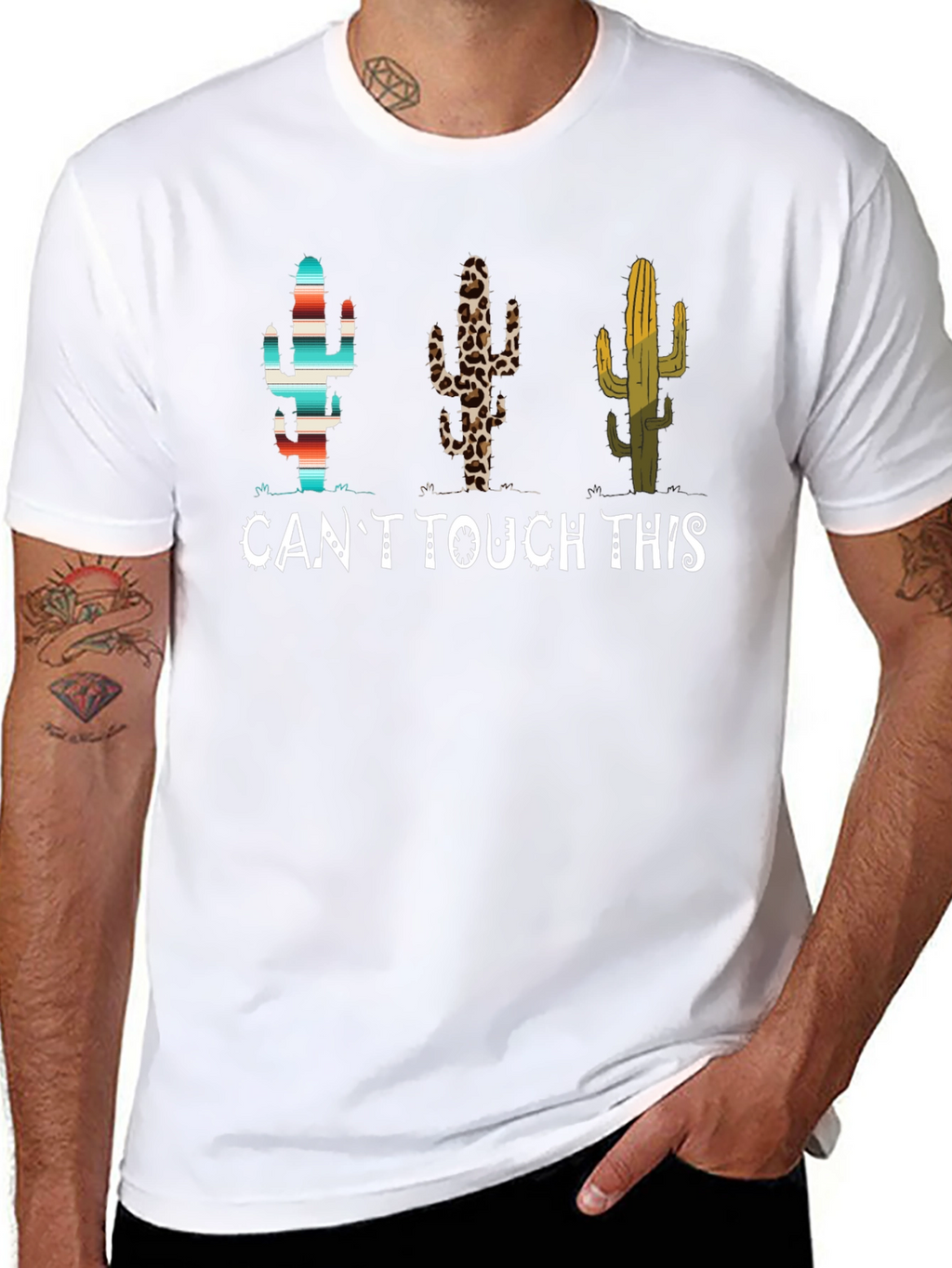 Cant Touch This Cactus Graphic Tee