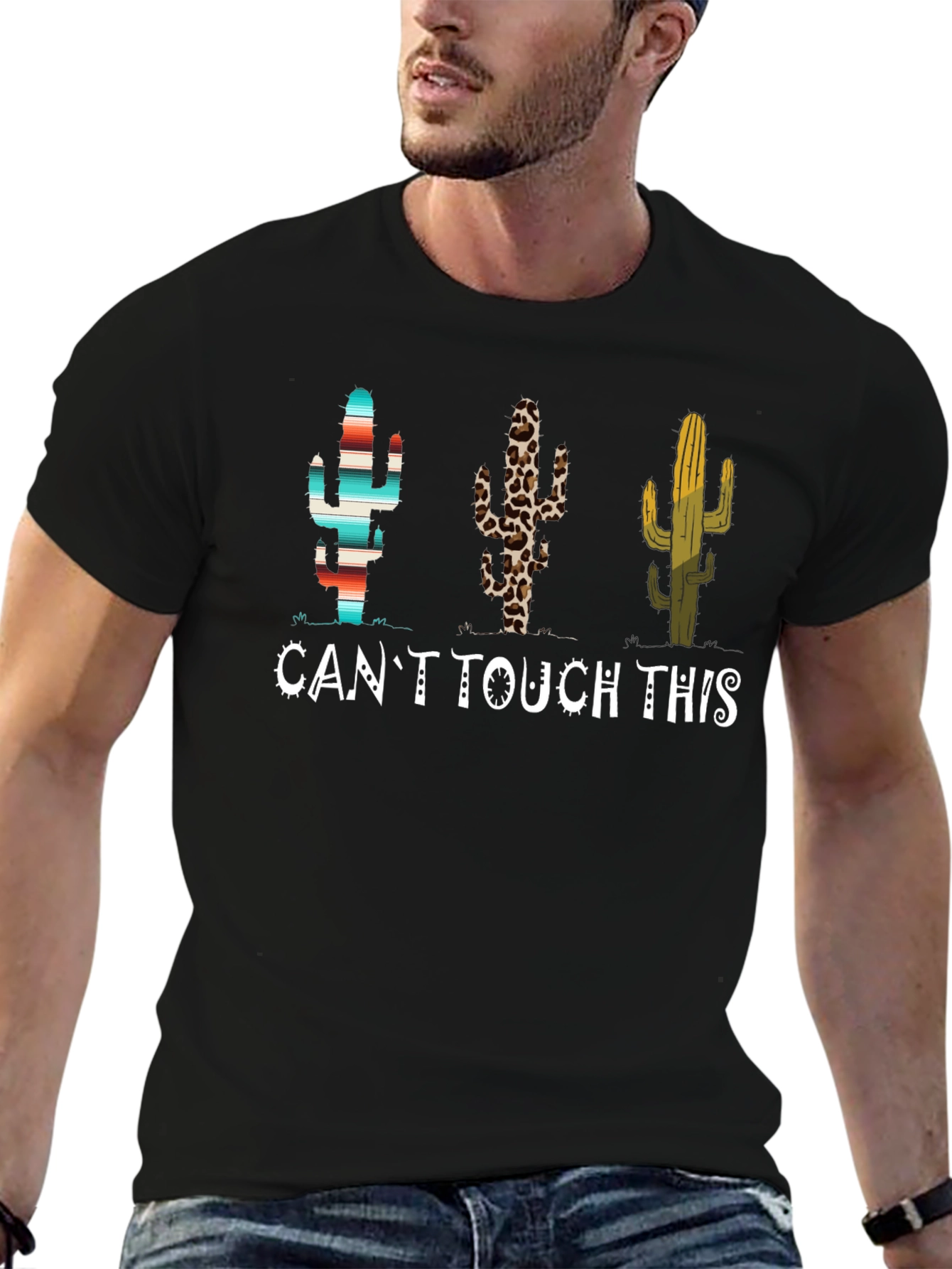 Cant Touch This Cactus Graphic Tee