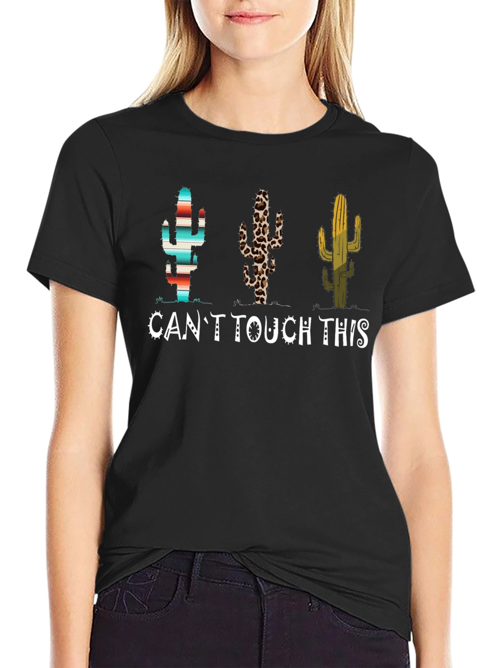 Cant Touch This Cactus Graphic Tee
