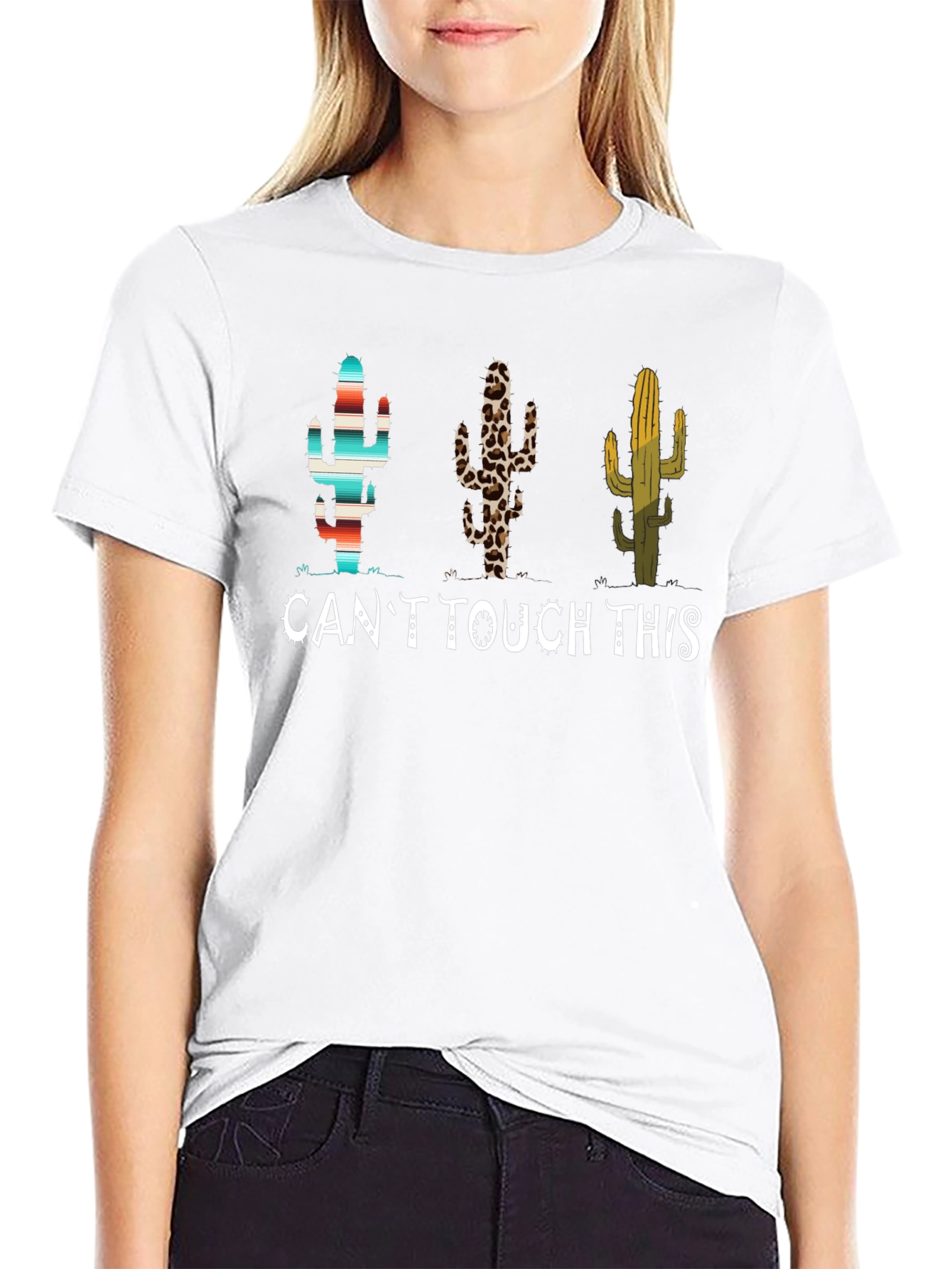 Cant Touch This Cactus Graphic Tee