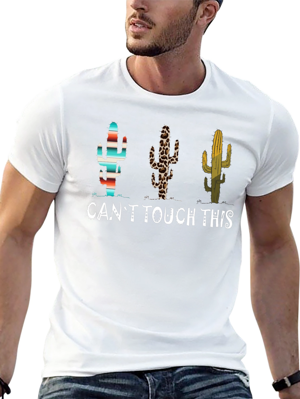 Cant Touch This Cactus Graphic Tee
