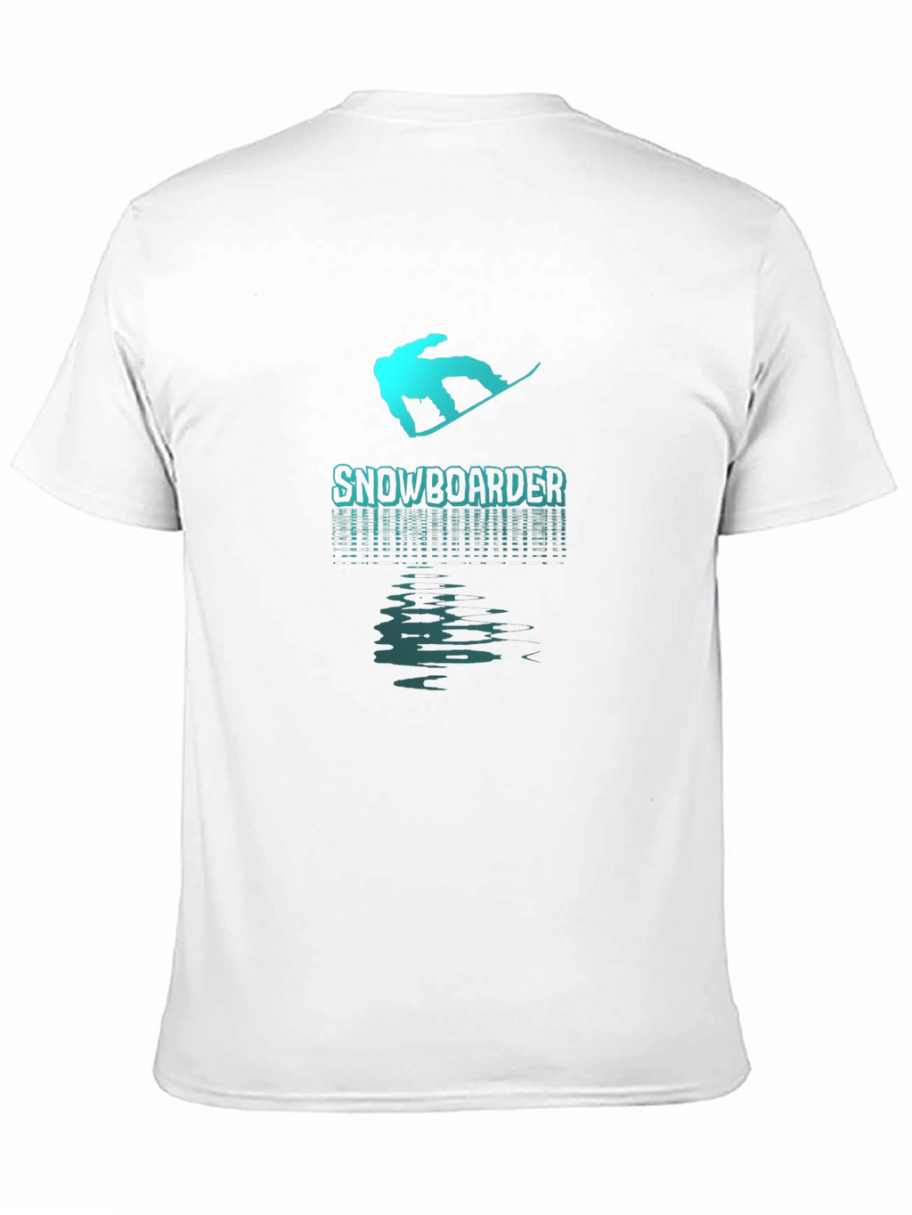 Snowboarder Graphic T-Shirt - Black