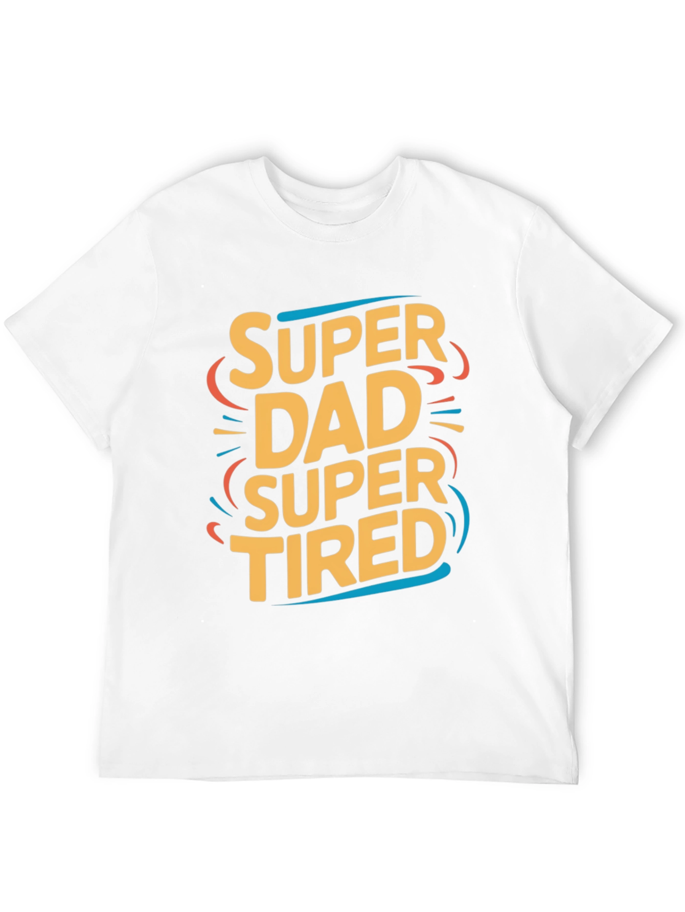 Super Dad Super Tired Graphic T-Shirt