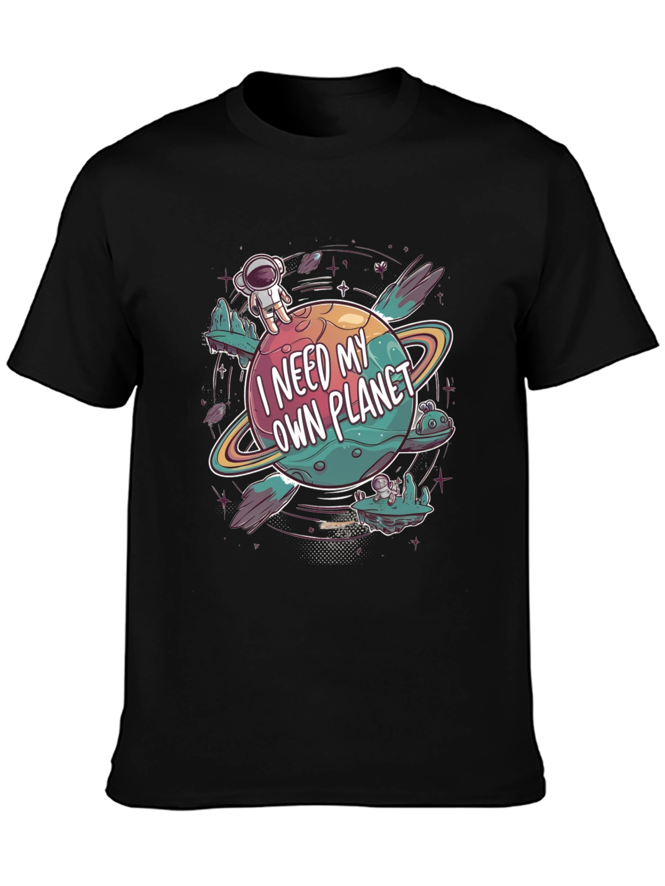 Own Planet T-Shirt - Space Graphic Tee