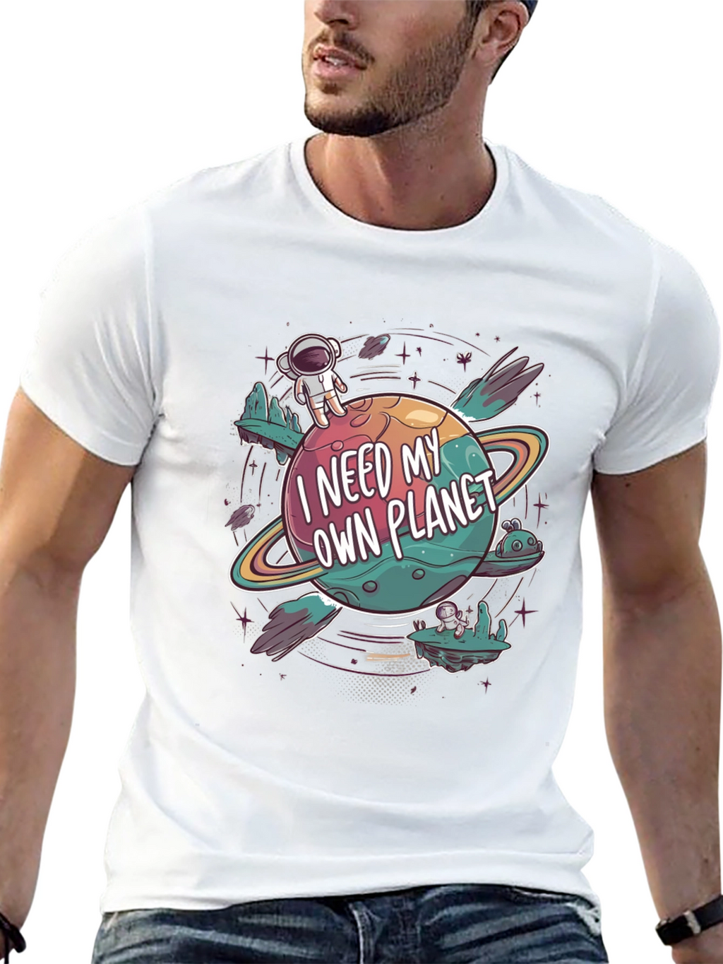 Own Planet T-Shirt - Space Graphic Tee