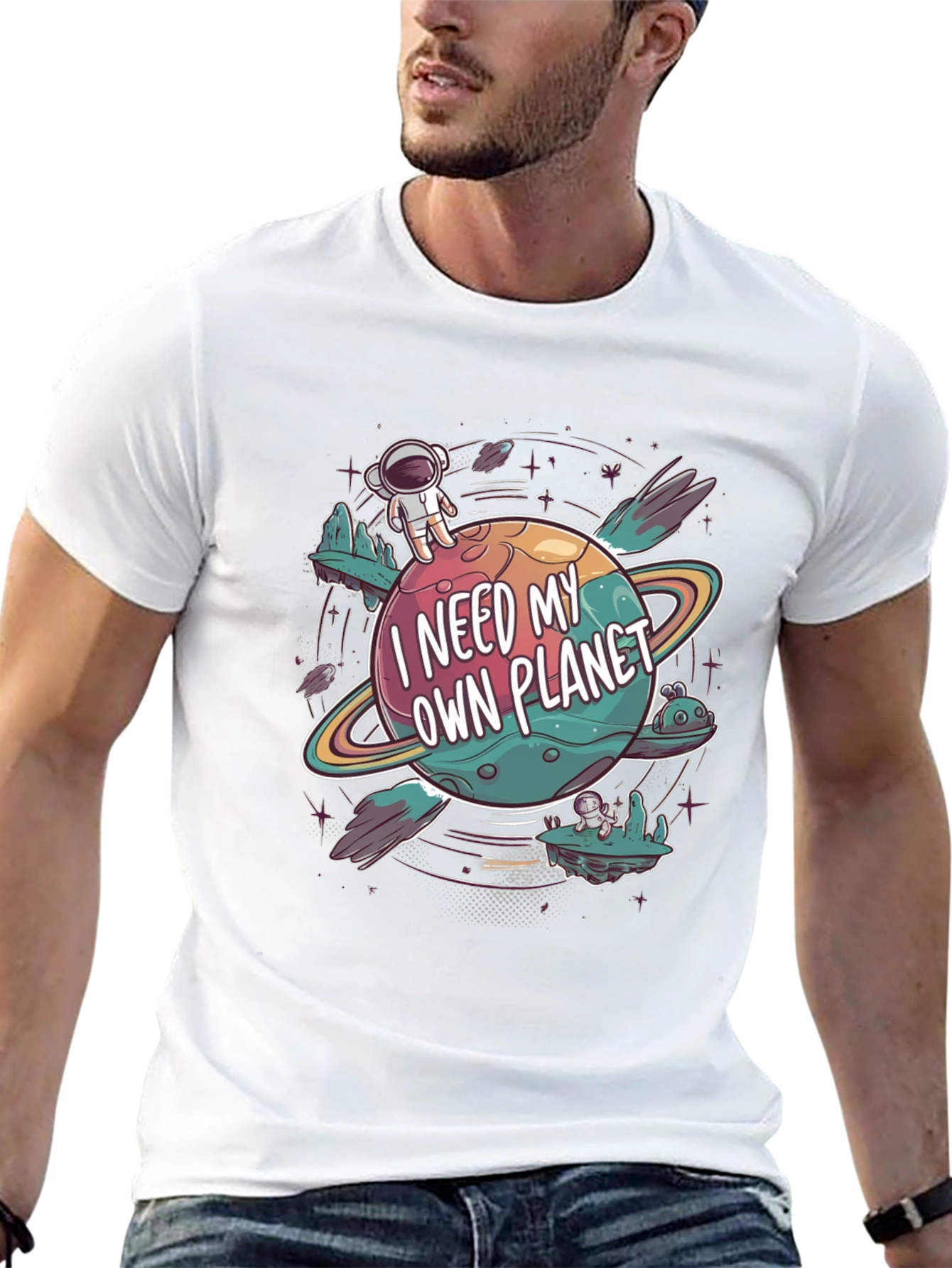 Own Planet T-Shirt - Space Graphic Tee