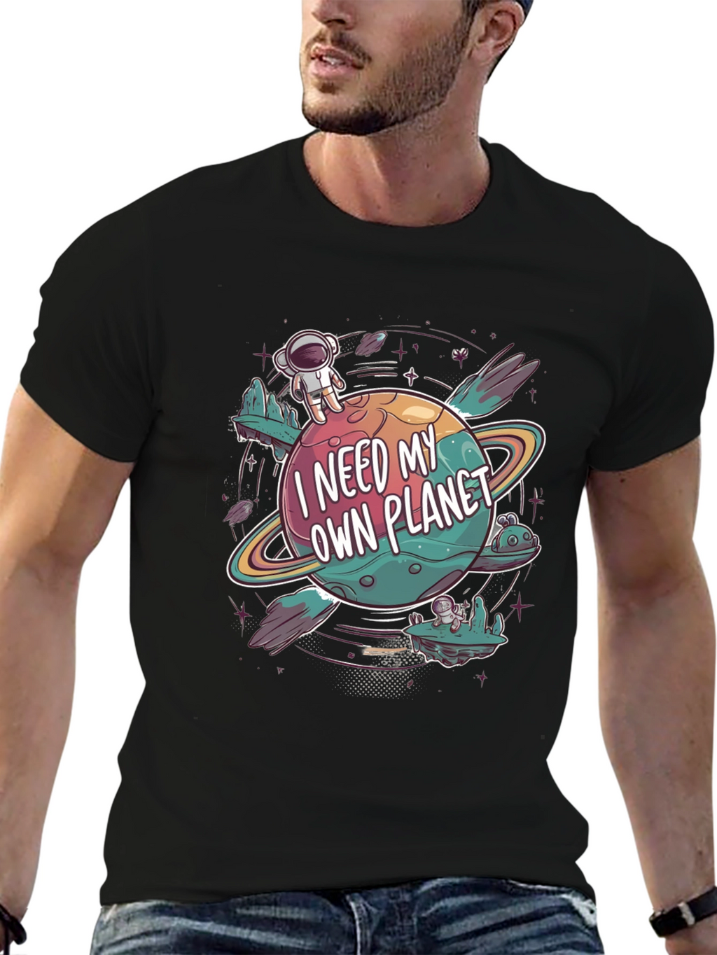 Own Planet T-Shirt - Space Graphic Tee